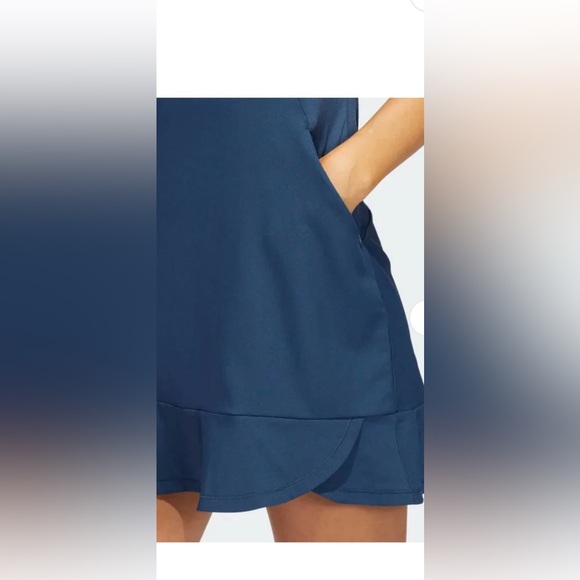 Adidas Sport Frill Hem Dress Blue M NWOT - Picture 11 of 12